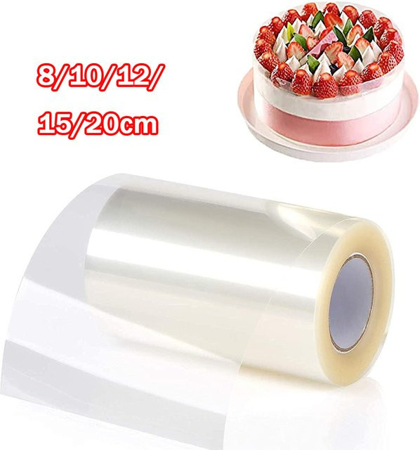 FSMHOME Transparentes Kuchen-Backwerkzeug aus Kunststoff für Mousse und Schokoladenkuchen - Bild 1