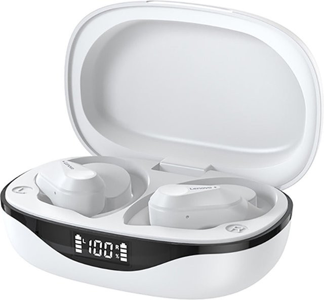 Lenovo LP75 True Wireless Bluetooth-Kopfhörer in Weiß - Bild 1