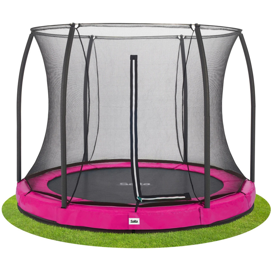 Salta Trampolin Comfort Edition Ground rund Ø 213 cm Pink - Bild 2