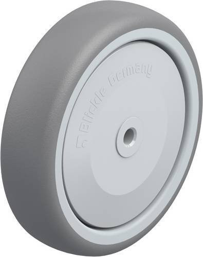 Blickle Kunststoff-Rad TPA 126/8KF in Grau und Silber mit einem Durchmesser von 125 mm und einer Tragfähigkeit von 125 kg - Bild 1