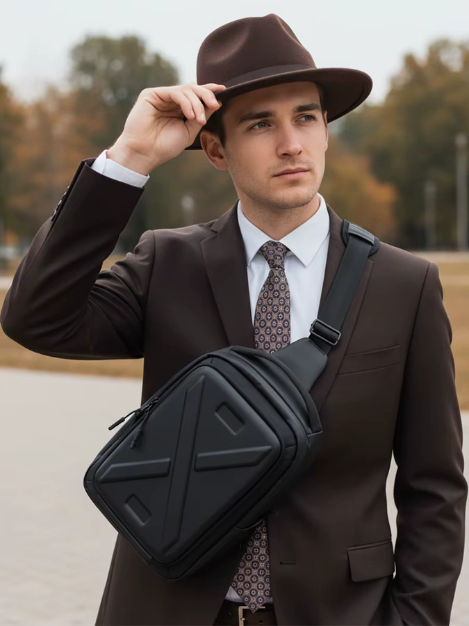 Besnfoto Kamera-Rucksack in Schwarz mit wasserdichter Hartschalenhülle für Sony A7 II/III/IV/R/V und Canon R100/R50 sowie DSLR und spiegellose Kameras - Bild 7