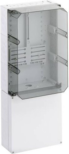 Spelsberg AKi-Z 502 Zählerschrank Aufbau in Weiß und Transparent - Bild 1