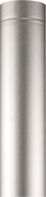 Firefix Rauchrohr aus Stahl in Silber, Durchmesser: 120 mm, Länge: 50 cm, feueraluminiert - Bild 1