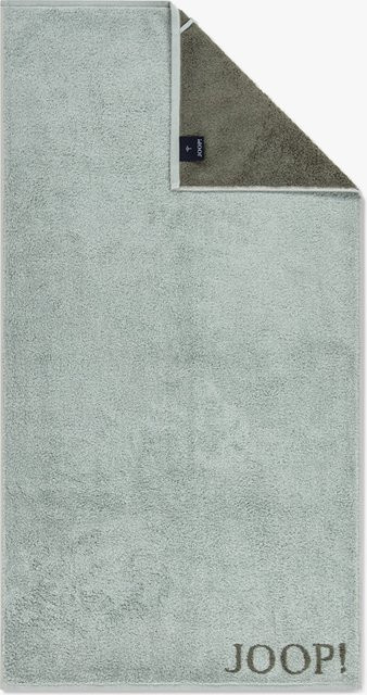 Joop Duschtuch Classic Doubleface aus Baumwolle in Salbei Grün mit Aufhängeschlaufe - Bild 1