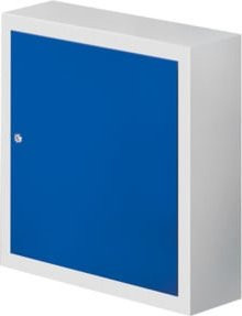 Kappes Einhängeschrank RasterPlan aus Kunststoff in Grau und Blau, B/T/H: 67,0 x 45,5 x 19,5 cm - Bild 1