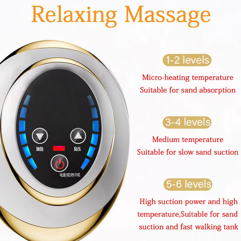YUKUI Elektrisches Massagegerät, Körper, Weiß, Unisex - Bild 4
