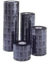 Zebra 4800 Thermotransferband Harz Schwarz, Rollenbreite: 80 mm, Länge: 450 m, 12 Stück - Bild 1