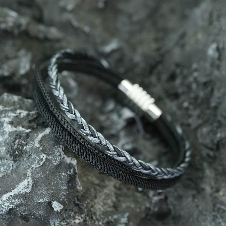 Noter Armband, Schwarz, Herren - Bild 2