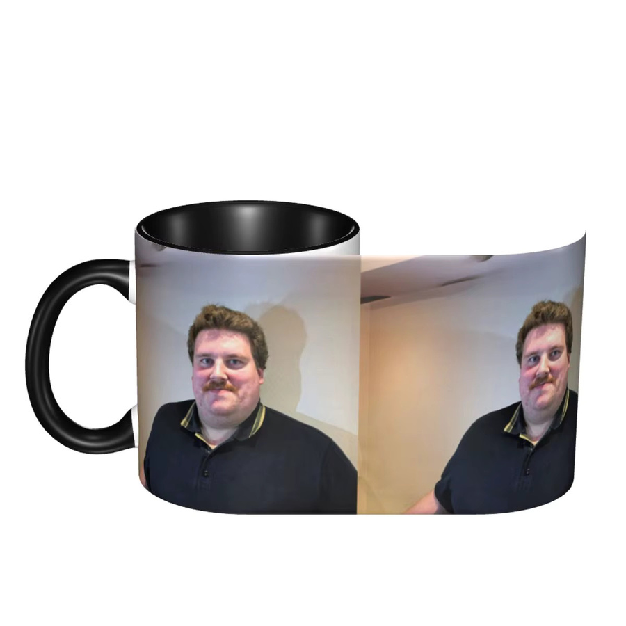 Drachenlord Kaffeetasse Rainer Winkler Keramikbecher in Weiß - Bild 3