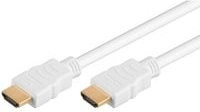 goobay High-Speed HDMI Kabel mit Ethernet in Weiß - Bild 1