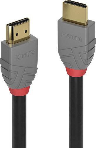 Lindy Anthra Line HDMI Kabel mit Ethernet 4K Unterstützung Schwarz Anthrazit 7,5 m - Bild 1