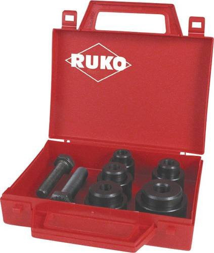 RUKO Blechlocher-Set in Rot - Bild 1