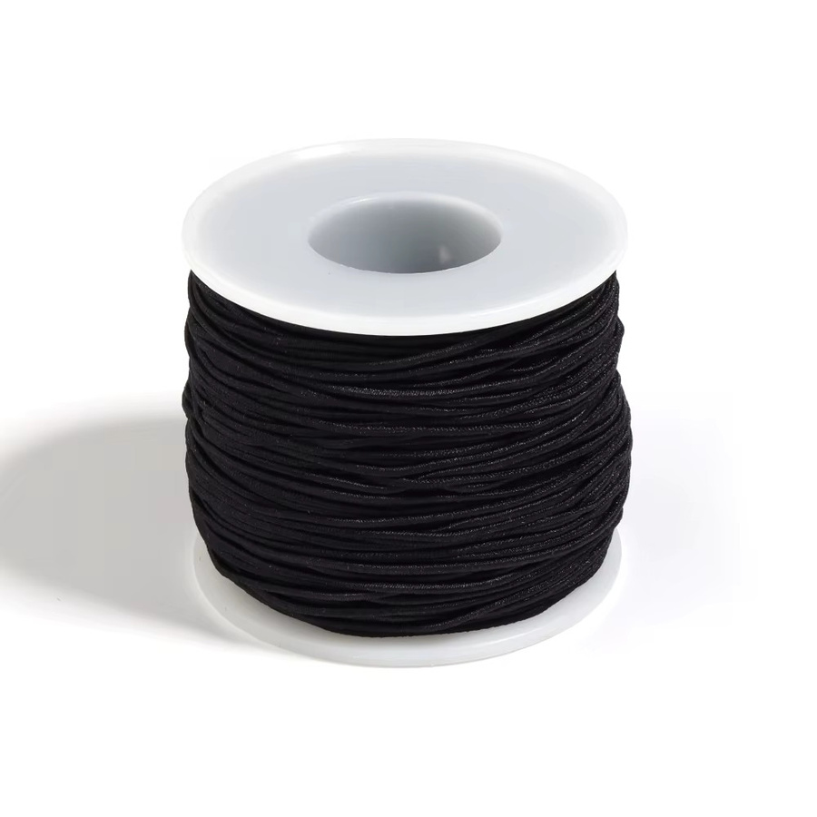 SAUVOO Gummibänder, 1mm, Schwarz, Unisex - Bild 5