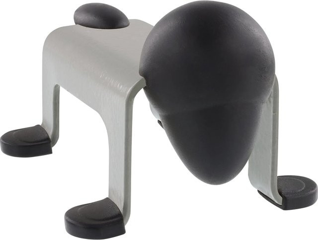 Wagner Bodentürstopper aus Stahl in Grau B/H/T: 10,6 x 7,1 x 5,9 cm - Bild 1