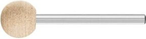 PFERD TOOLS Poliflex Schleifstift Kugelform Durchmesser: 10 mm, Schaft-Durchmesser: 3 mm, Körnung: A120, Farbe: Weiß - Bild 1