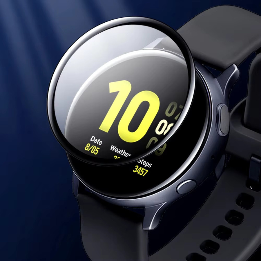 Samsung Displayschutzfolie Galaxy Watch Active 2, Silikon, transparent - Bild 2
