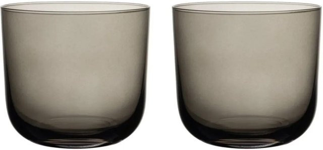Villeroy & Boch Like Glass Wassergläser 2er Set Grau 280 ml - Bild 1