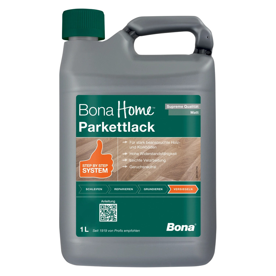 Bona Home Parkettlack Supreme matt transparent 1,0 l - Bild 2