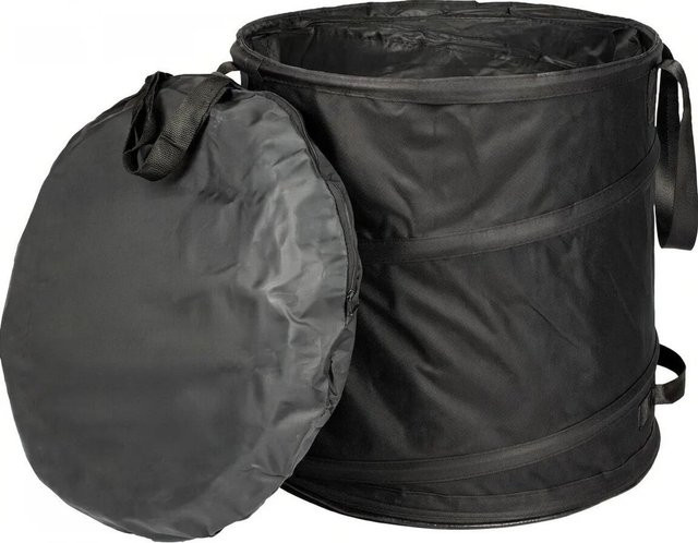 TTL GARDEN Pop Up Laubsack Superior in Schwarz mit 85 l Fassungsvermögen - Bild 1
