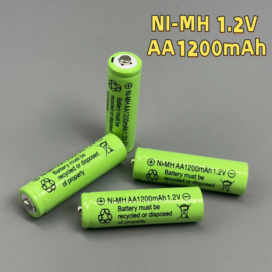 Lerp AA 1200mAh Ni-MH wiederaufladbare Batterien in Grün - Bild 2