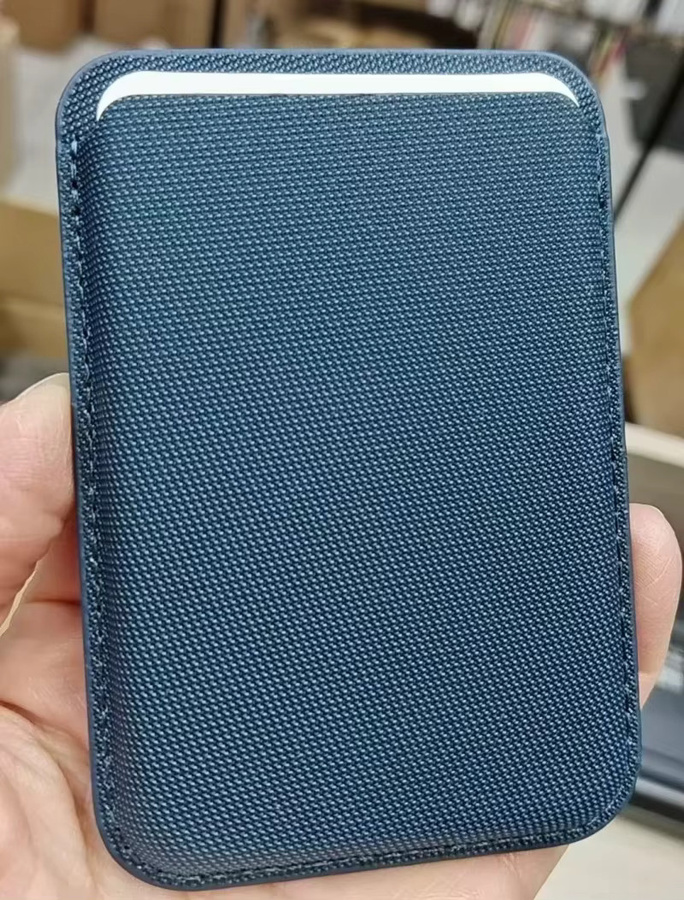 Techwoven Magnetische Kartenhalter Brieftasche aus Leder für iPhone 17 16 15 Pro Max und Samsung S26 Ultra in Grün - Bild 2