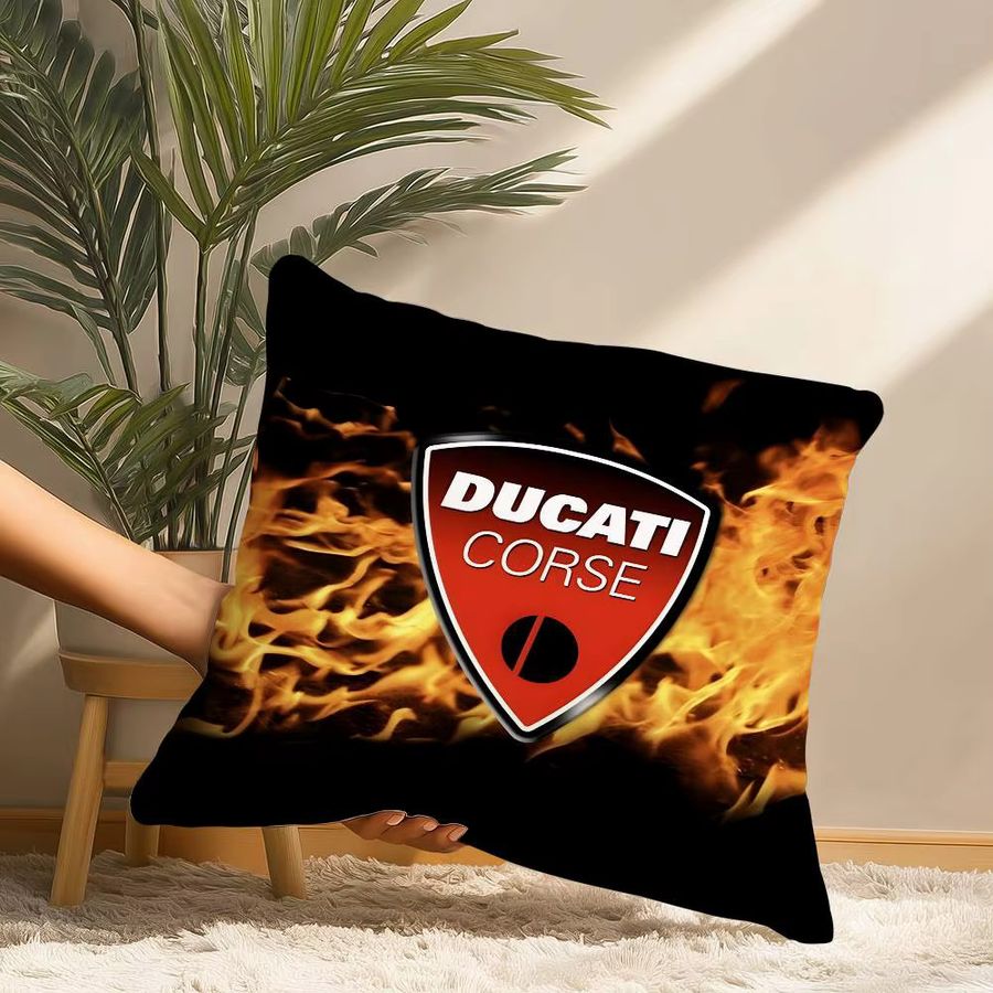 D-DucatiES Italien Kissenbezug aus Plüsch in Multicolor für dein Sofa und deine Heimdekoration - Bild 3