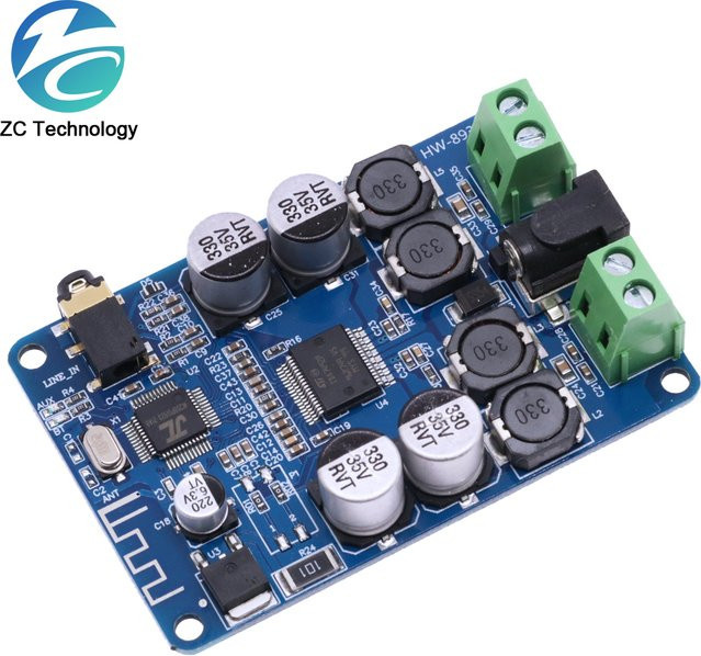 TDA7492P Bluetooth 4.0 Verstärkerplatine mit 30 W x 2 Stereo Power Amp Modul für Home Audio, Blau - Bild 1