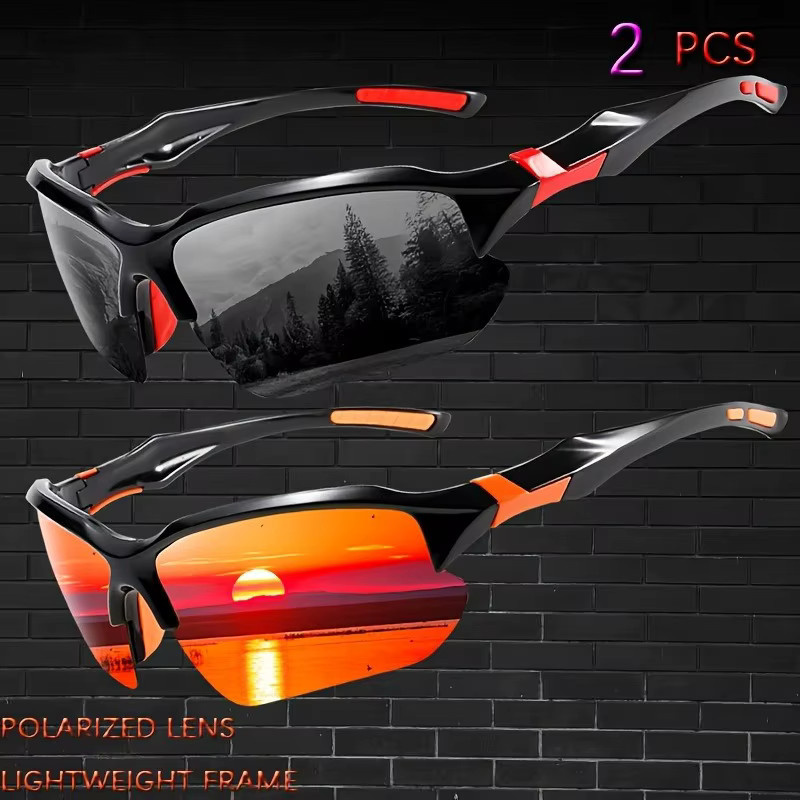 ERIKOLE Sportsonnenbrille, Wrap, Vollrand, Kunststoff, Schwarz, Unisex - Bild 2