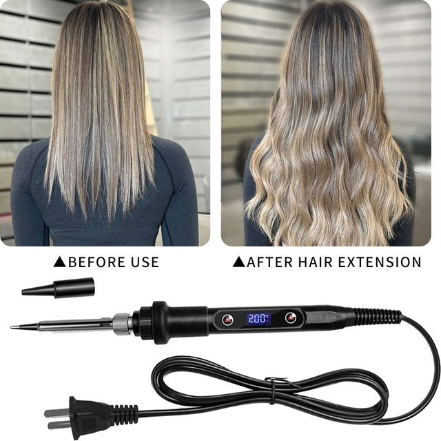 Wikytina Haarverlängerungs-Eisen für Keratin-Spitzen, Unisex - Bild 1