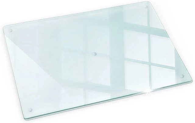 Wallfluent Herdabdeckplatte aus Glas in Transparent, B/T: 80 x 52 cm - Bild 1