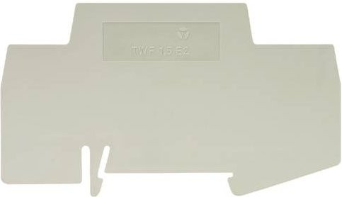 Wieland Electric 07.312.8853.0 Trennwand Grau 10 Stück - Bild 1