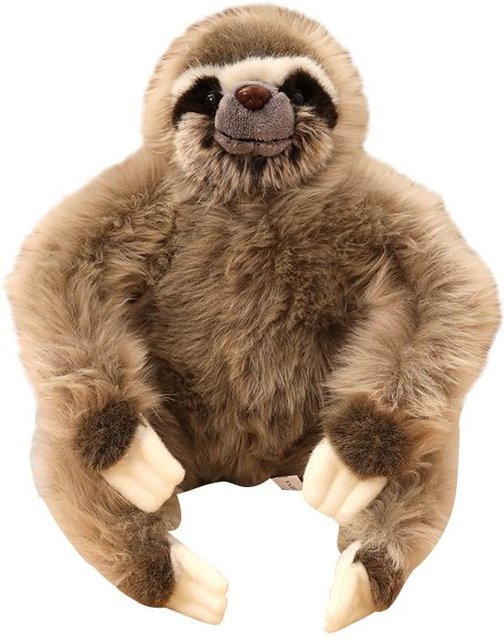 Faultier-Kreaturen, Plüschtier, 23cm, Braun - Bild 1
