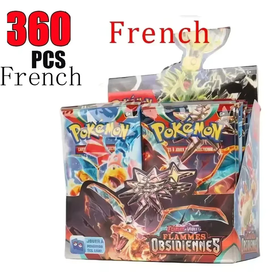 Pokémon 151 Scarlet & Violet Etsncelles Astral Radiance Obsidian Flames Booster Box, Pokémon-Karten, ab 6 Jahren - Bild 4