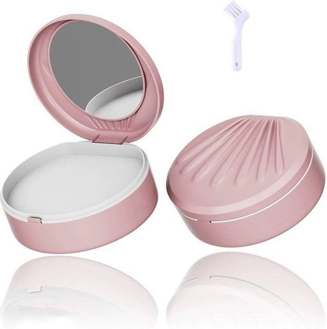 Binchi Health Technology Aufbewahrungsbox für Retainer und Mundschutz, rosa - Bild 1