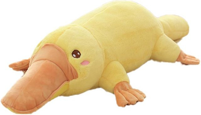 Kidsly Schnabeltier Plüschtier, gelb, 60cm - Bild 1