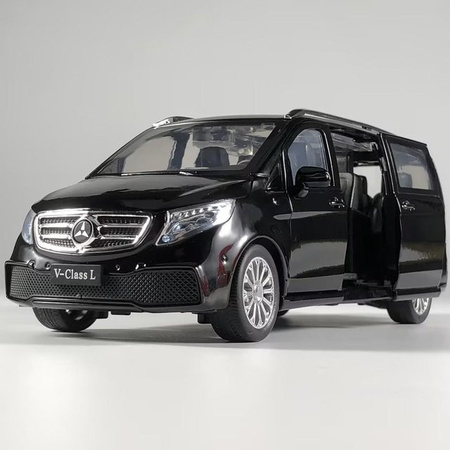 Maisto Benz V260L MPV Modellauto 1:24 Metall schwarz