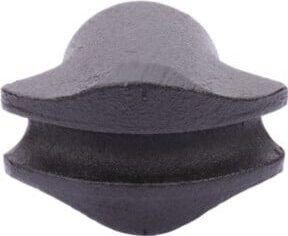 Rothenberger ROBULL Biegesegment in Schwarz, 3/8", RM=55,65mm - Bild 1