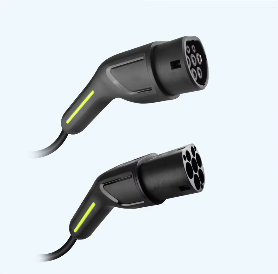 ANDAIIC Ladekabel Typ 2 und Typ 1 für Straßenladestationen und Wallboxen, 5 Meter, Schwarz, Wasserdicht, 3,5kW-22kW, Modus 3, 1-phasig oder 3-phasig - Bild 5