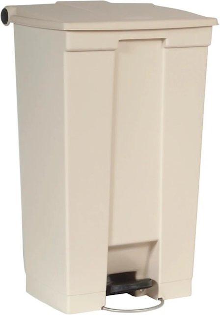Rubbermaid PROREGAL Pedaleimer aus Polyethylen, Beige, H x B x T: 82,6 x 41 x 50,2 cm - Bild 1