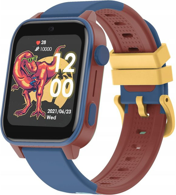 Bemi Linki2 Smartwatch für Kinder mit 4G LTE, GPS, LBS, Herzfrequenzmessung und Thermometer in Blau - Bild 1