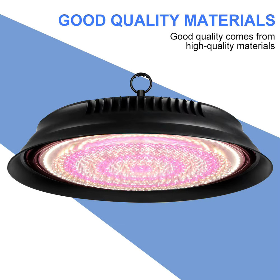 250 W LED Vollspektrum Pflanzenlampe für Hydrokultur und Gewächshäuser in Schwarz - Bild 2