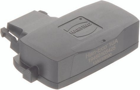 HARTING Abdeckkappe 19460105425 aus Kunststoff in Schwarz - Bild 1