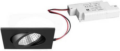 Brumberg LED-Einbauleuchte quadratisch in Weiß oder Schwarz, 6W, dimmbar, IP65, warmweiß - Bild 1