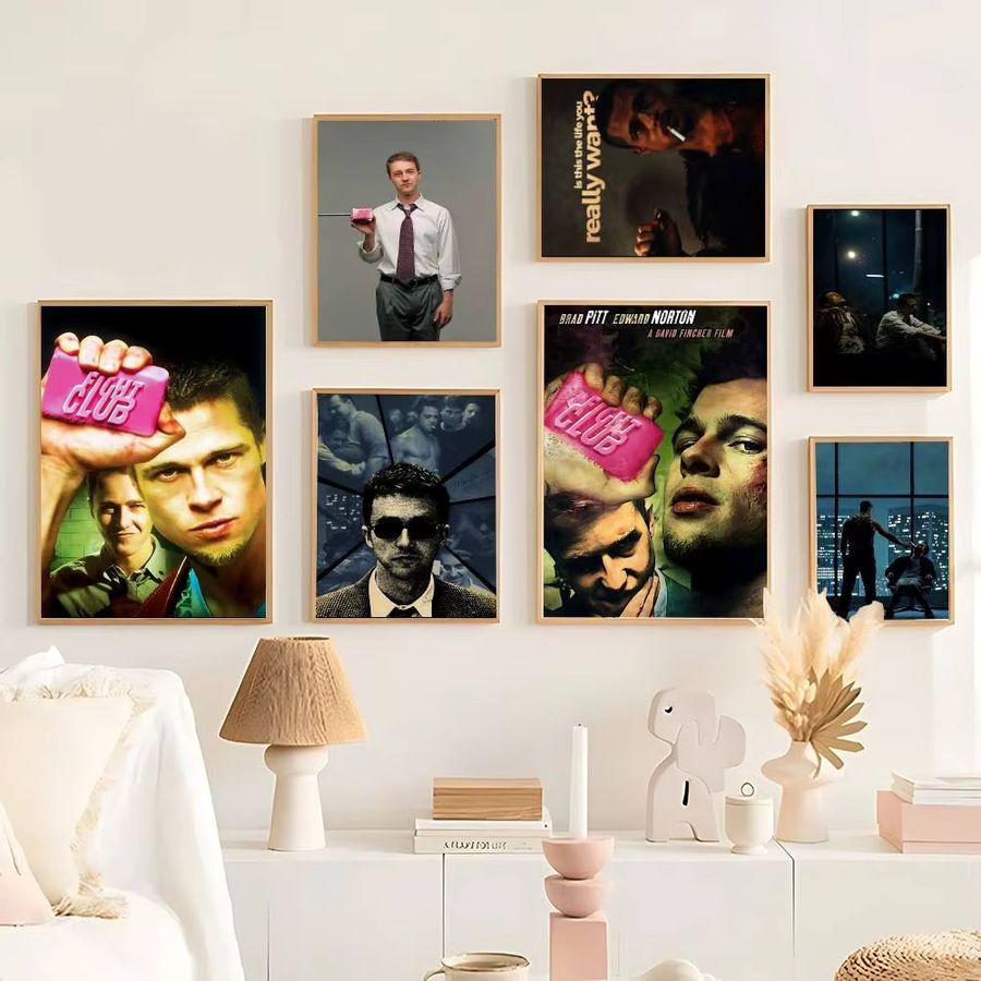 52TOYS Fight Club Poster HD-Kunst wasserdichte Wanddekoration für dein Zuhause - Bild 2