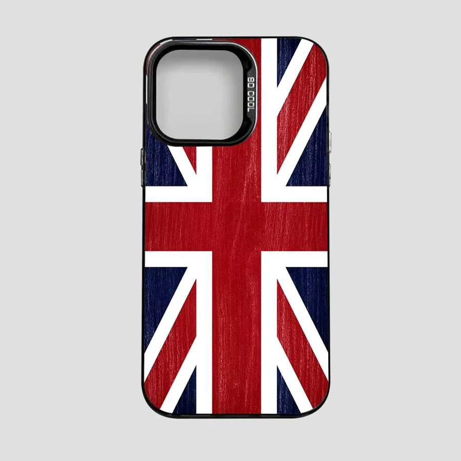 Potdemiel Handyhülle mit britischer UK-Flagge für iPhone 17 16 15 14 13 12 11 Pro Max Plus, Mehrfarbig - Bild 5