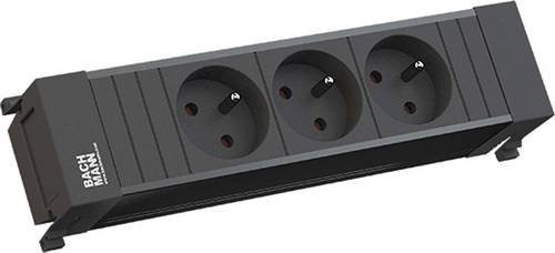 Bachmann Steckdosenleiste Silber-Schwarz 916059 - Bild 1