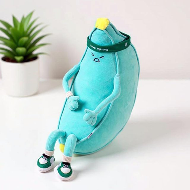 Binchi Fitness Sport-Serie Banane Avocado Puppe, Plüschtier, ab 14 Jahren - Bild 1