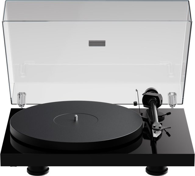 Pro-Ject Debut EVO 2 Plattenspieler in Hochglanz Schwarz - Bild 1