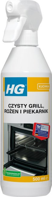 HG Reiner Grill Professionelles Reinigungsfluid für Grill und Backofen, 500 ml - Bild 1
