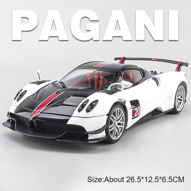 Linyi toy car Pagani Huayra Bc Gtr, Modellauto, 1:18, Licht und Sound, ab 14 Jahren - Bild 1